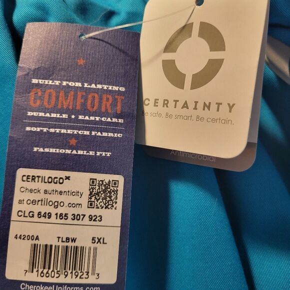 Cherokee workwear pants Women's 5XL teal NWT - Picture 4 of 7